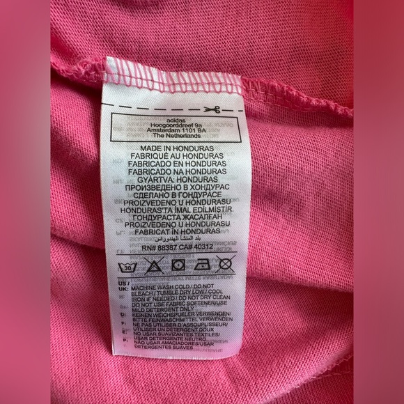 NWT adidas Women's 3 Bar Logo Graphic Tank Top, Pink Fusion, Size Medium - Picture 8 of 8